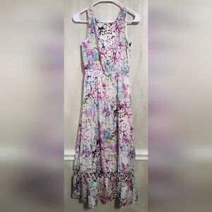 Gianni Bini Cut Out Sleeveless Maxi Dress